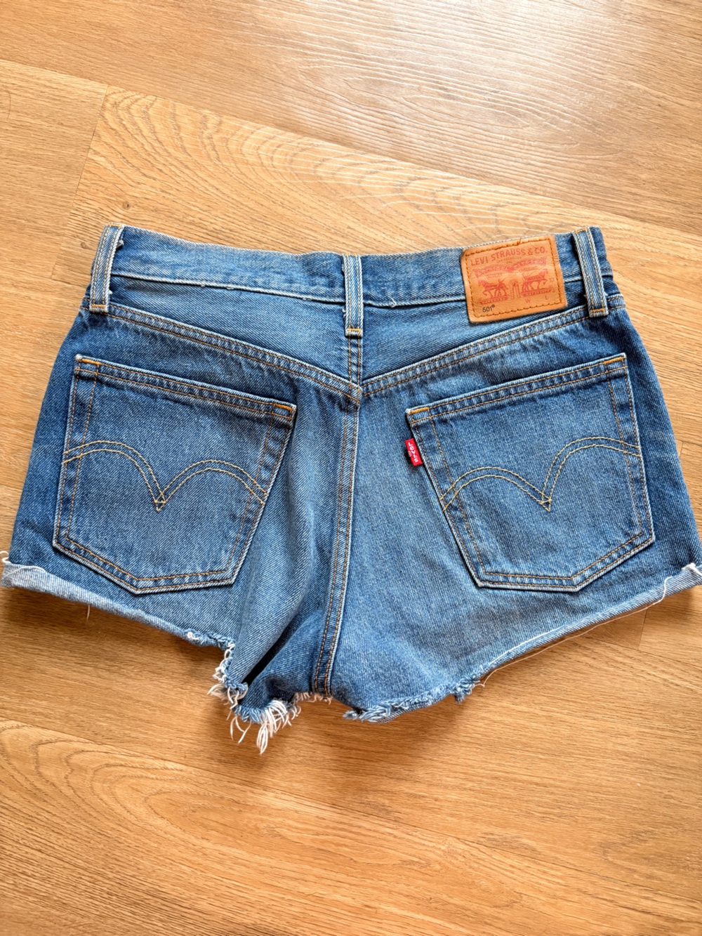 Levi's 501 Cutoff Denim Shorts